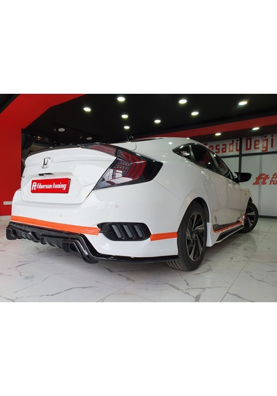 Honda Fc5 Mugen Arka Tampon Eki--fibersan Tuning