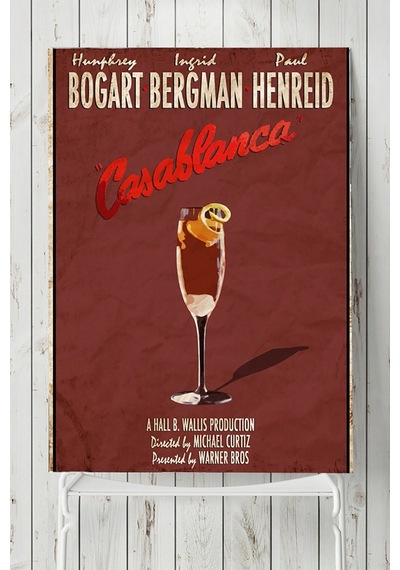 Casablanca-kazablanka Film Afişi Poster 3