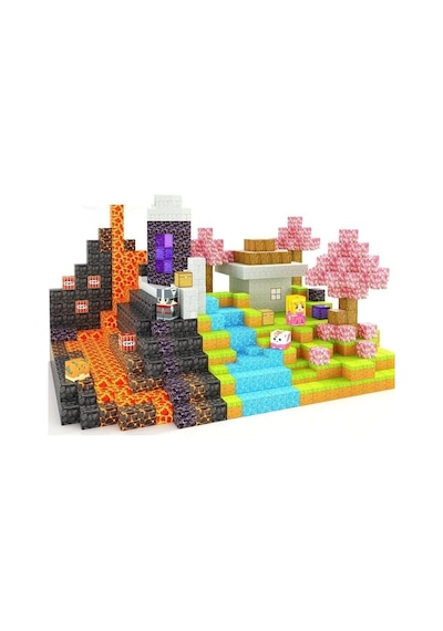 Manyetik Yapı Küpleri, Magic Portal Set, 100 Parçalı, Çocuklar İçin, 2 Cm Küp Boyutu, Pürüzsüz Kenarlı