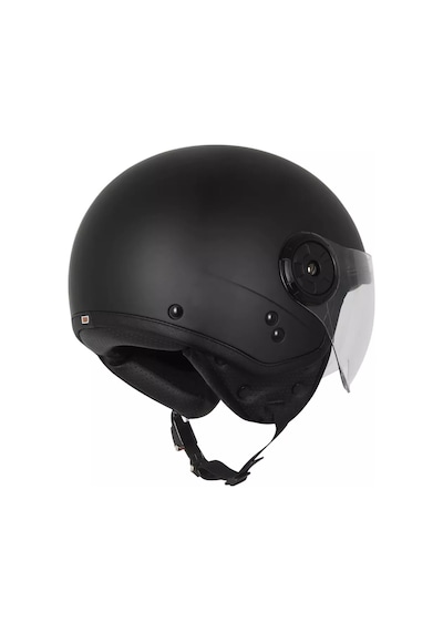 e Neon Easy Açık Motosiklet Kask Siyah