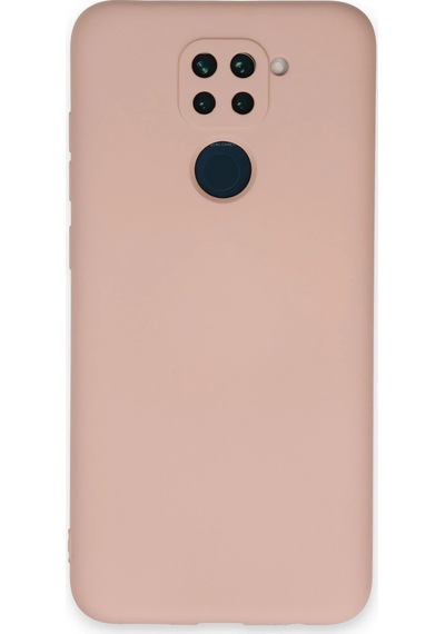 Zengemtx Newface Xiaomi Redmi Note 9 Kılıf Nano İçi Kadife Silikon - Pudra
