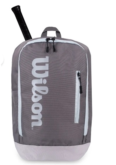 Wilson Unisex Spor Çantası 4 Bölmeli Su Geçirmez Spor Sırt Çantası Koyu Gri