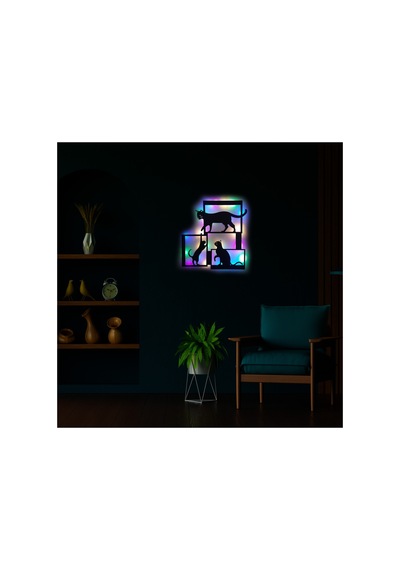Led Işıklı Çerçeveli Kediler Dekoratif Tablo Balkon Duvar Dekorlu Gece Lambası Çok Renkli - 737217534 Çok Renkli Led Işıklı Çerçeveli Kediler Dekoratif Tablo Balkon Duvar Dekorlu Gece Lambası Çok Renkli - 737217534 Çok Renkli