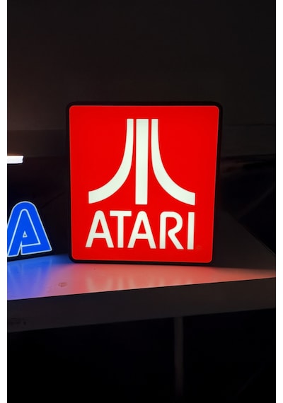 Atari Tasarımlı Gece Lambası Dekoratif Aydınlatma Çok Renkli