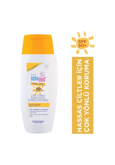 Sebamed Sun Care Bebek Güneş Losyonu Kremi 50+faktör 150ml 2li
