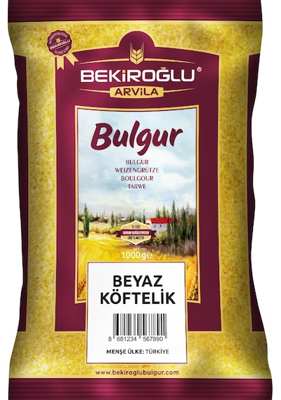Bekiroğlu Arvila Beyaz Köftelik Bulgur 1 KG