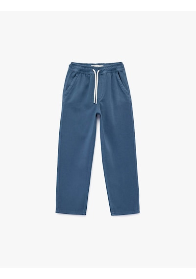 Koton Rahat Kesim Mavi Erkek Çocuk Jean Pantolon 6skb40016td Mavi