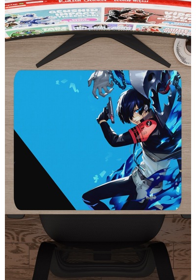 Persona 3 Kaymaz Dikişli Kauçuk Oyuncu Mousepad V3 - 48x40 Xl Gaming Mouse Pad Fare Altlığı