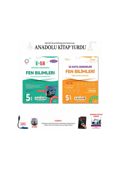 5. Sınıf Okyanus Classmate Fen Bilimleri Etkinlikli Soru Seti