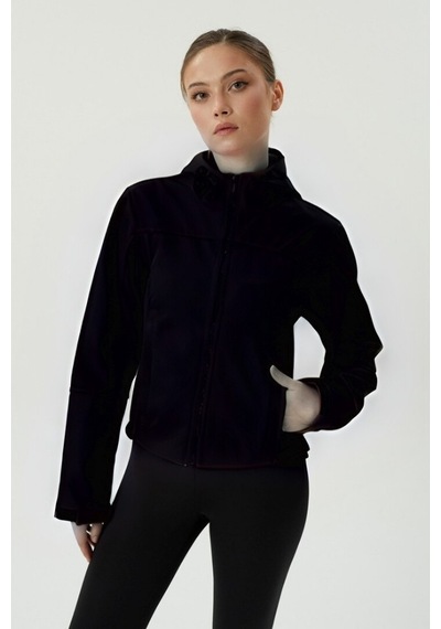 Exuma Kadın Siyah Softshell Mont 2421192 Siyah