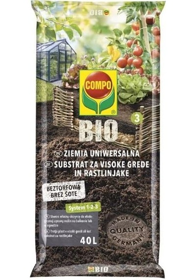 Compo 5470 Bio Yükseltilmişyatak Ve Sera Toprağı 40l 40 L