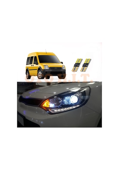 Ford Connect Uyumlu Park Ampulü Beyaz Led Aydınlatma Ampulü Canbus'li