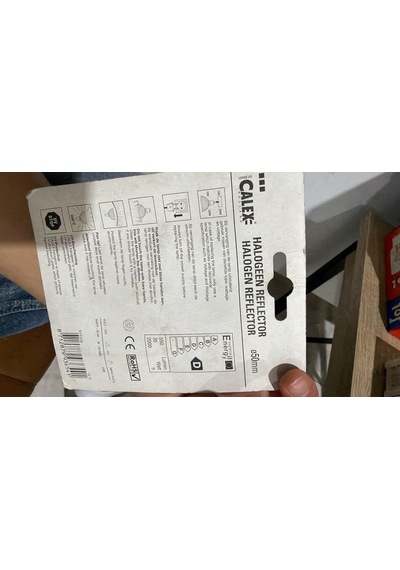 35w 12v Halojen Reflektör Ampul Mr16 Ø50mm 10 Dar Açılı