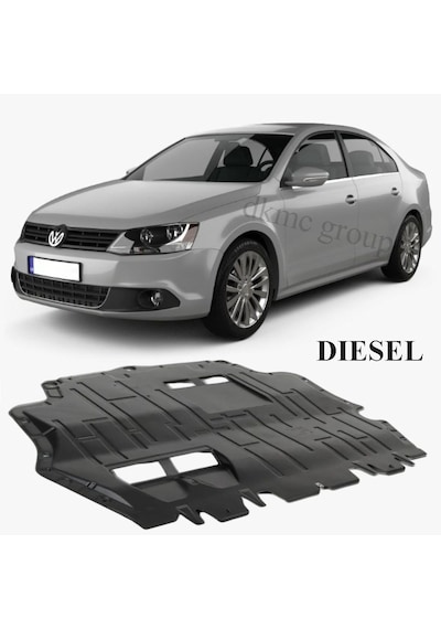 Jetta 2011-2014 Model Arası Uyumlu 1.6 Tdı Dizel Motor Alt Muhafaza Karter Koruma