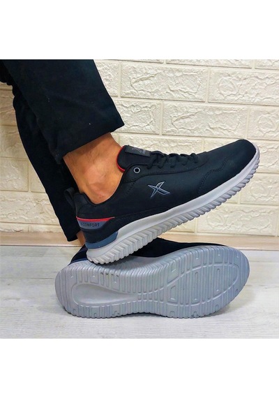 Kinetix Olego Pu Siyah Comfort Atom Taban Rahat Spor Ayakkabı Siyah Kinetix Olego Pu Siyah Comfort Atom Taban Rahat Spor Ayakkabı Siyah