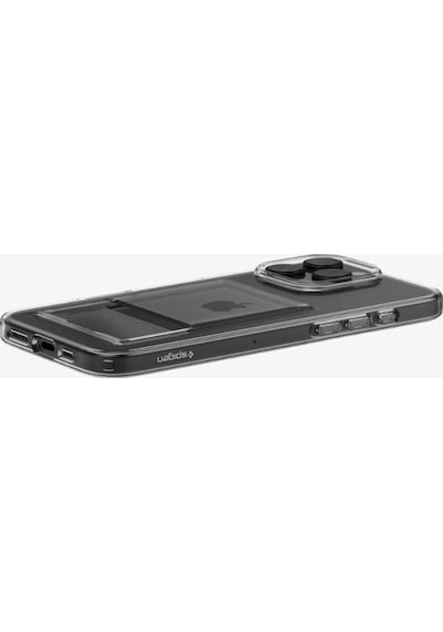 Apple Uyumlu iPhone 16 Pro Kılıf Crystal Slot Kartlıklı Kılıf Crystal Clear - Acs08144