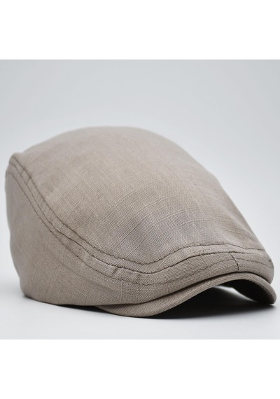Şapkadan Erkek Kasket Keten Yazlık Flat Cap Şapka 45645dr57140