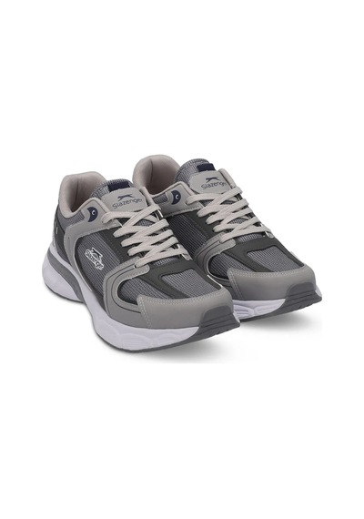 Slazenger Unisex Yazlık Terletmez Kaydırmaz Koku Yapmaz Hafif Full Ortopedik Tarz Yürüyüş Ayakkabısı Gri