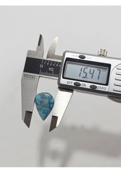 Doğal İran Nişabur Firuze Turkuaz Taşı 17,8 Karat - 3,55 Gram T010