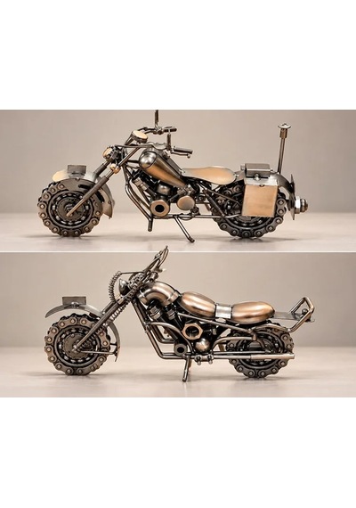 Metal Bilyeli Motor Battal Boy