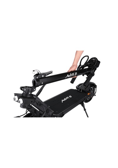 Mukuta 10 Dual 2000 Watt 80 Km Menzil Elektrikli Scooter Gri Gri