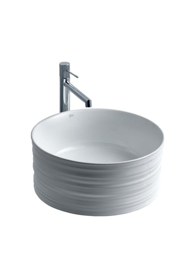 Eva Banyo Lena E-2104 Tezgah Üstü Porselen Lavabo