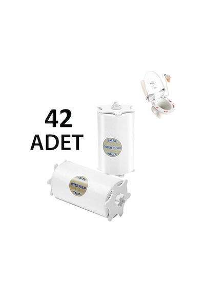 Palex Sensörlü Hijyenik Klozet Kapağı Yedek 42 Rulo x 90 Kullanım