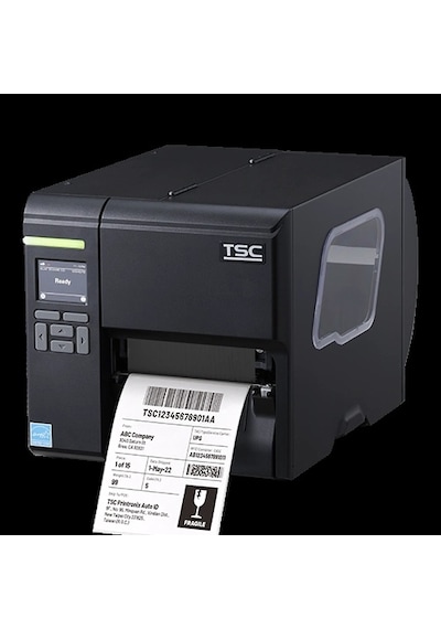 Tsc Ml240p Termal Transfer, 203 Dpi Usb Ethernet Endüstriyel Barkod Etiket Rulo Yazıcı