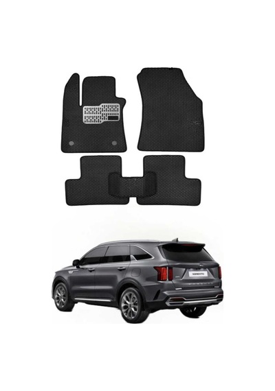 Kia Sorento 2015-2021 Uyumlu Akıllı Paspas Araca Özel Oto Paspas Araba Paspas