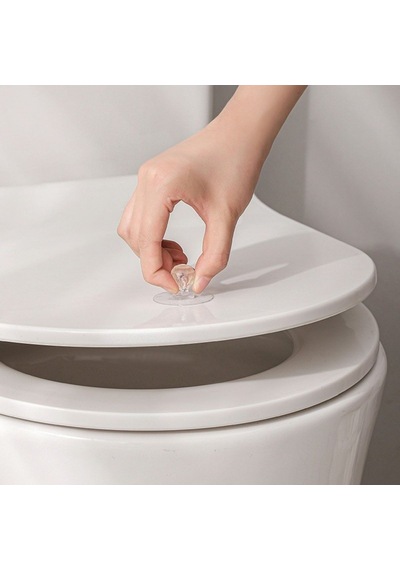 Buffer 2 Adet Kristal Güçlü Yapışkanlı Kulp Askısı