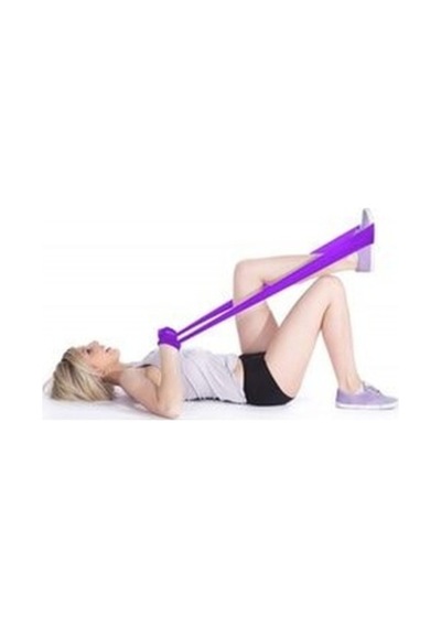 Cosfer 3'lü Pilates Bandı Seti Direnç Hafif Orta Sert 3lü Set Çok Renkli
