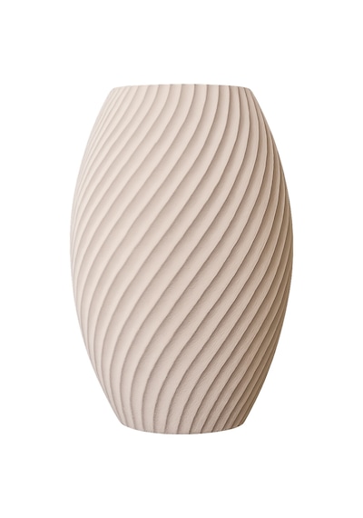 Spiral Modern 3d Vazo Krem
