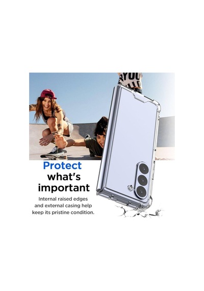 Galaxy Z Fold 5 Uyumlu Kılıf Clear Şeffaf Sararmaz Renksiz Silikon Kapak Case 180 Tam Korumalı Resimde Görünen