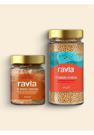 Ravla 17 Sebzeli Kuskus 370 G + 17 Sebzeli Tarhana 200 G
