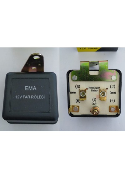 Ema 12v Far Rölesi IS00-EMA 500-68