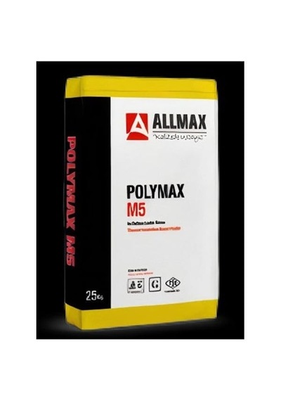 Allmax Polymax M5 Isı Yalıtım Levha Sıvası - 25kg