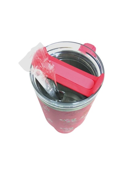 Cooker Yk1549 Pipetli 1,2 Lt Çelik Bardak Termos Pembe Pembe