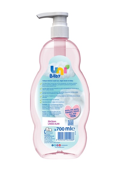 4 Adet Uni Baby Şampuan Kolay Tarama 700 Ml