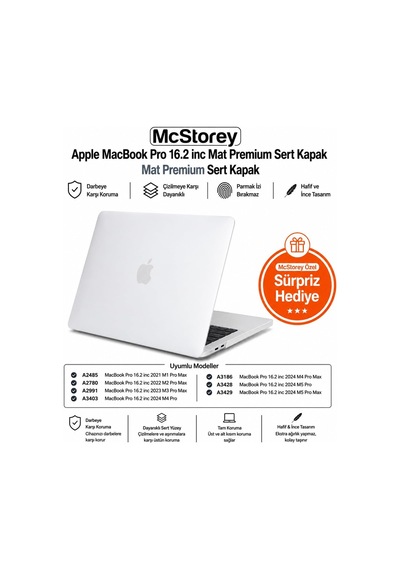 Macbook Pro 16.2 İnç Kılıf A2485 A2780 A2991 A3403 A3186 A3428 A3429 Uyumlu Mat Tpu Şeffaf Kılıf Parmak İzi Bırakmayan İnce Hafif Koruyucu Kapak Şeffaf