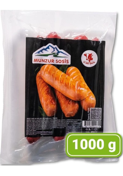 Munzur Dana Sosis 1000 Gr