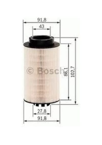 BOSCH 09864B2009 1457431707 Yakıt Filtresi Mercedes Atego-Atego II-Axor-Axor II-Econıc-Unımogvarıo 98