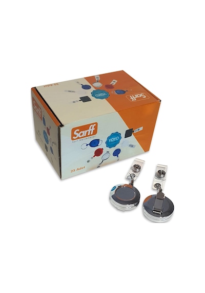Sarff Yuvarlak Kancalı Metal Yoyo - 25adet