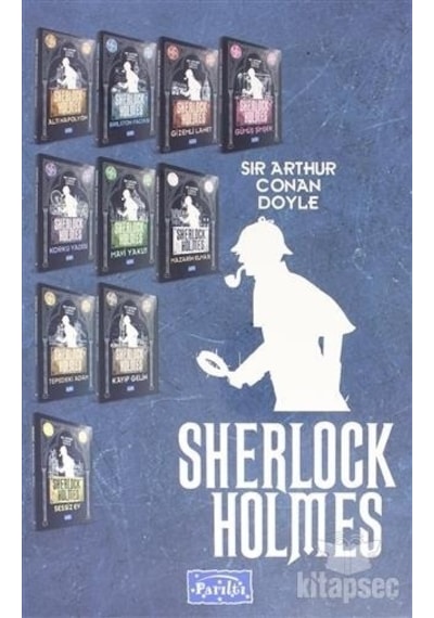 Sherlock Holmes Seti  10 Kitap Takım - Sir Arthur Conan Doyle - Parıltı Yayınları