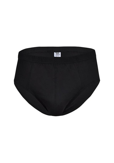 3 Adet Yıldız Erkek Pamuklu Süprem Slip Külot 130-131 Siyah