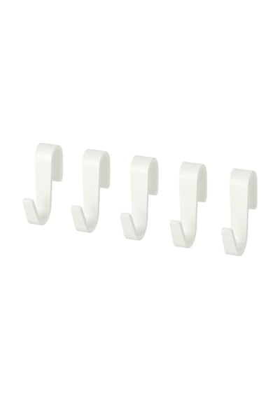 Ikea Sunnersta Banyo Askısı 5 Kancalı 6 Cm Beyaz