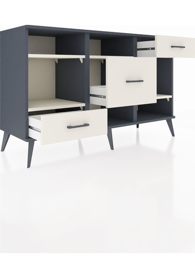 Kronos Konsol 4 Raflı 3 Çekmeceli 132x59x83 Antrasit-aytaşı/aytaşı Aytaşı/aytaşı Kronos Konsol 4 Raflı 3 Çekmeceli 132x59x83 Antrasit-aytaşı/aytaşı Aytaşı/aytaşı