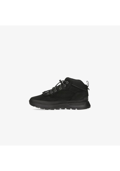 Timberland Mid Lace Up Çocuk Siyah Outdoor Bot Düz Tb0a2f8w0151 Siyah