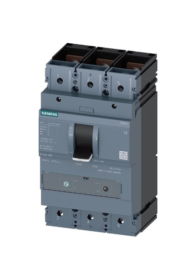 Siemens 3va1450-4ef42-0aa0 - 3va14 350-500a Tm240 36ka 4p Şalter