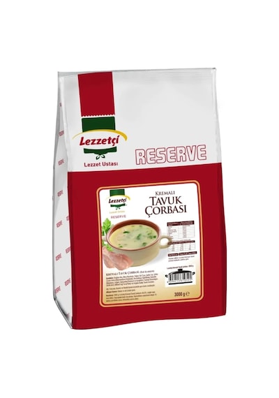 Lezzetçi Kremalı Tavuk Çorbası 3 KG