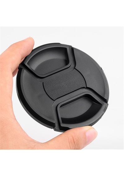 Ayex 39mm Lens Kapağı Center Pinch Ön Lens Koruyucu Kapak İpli